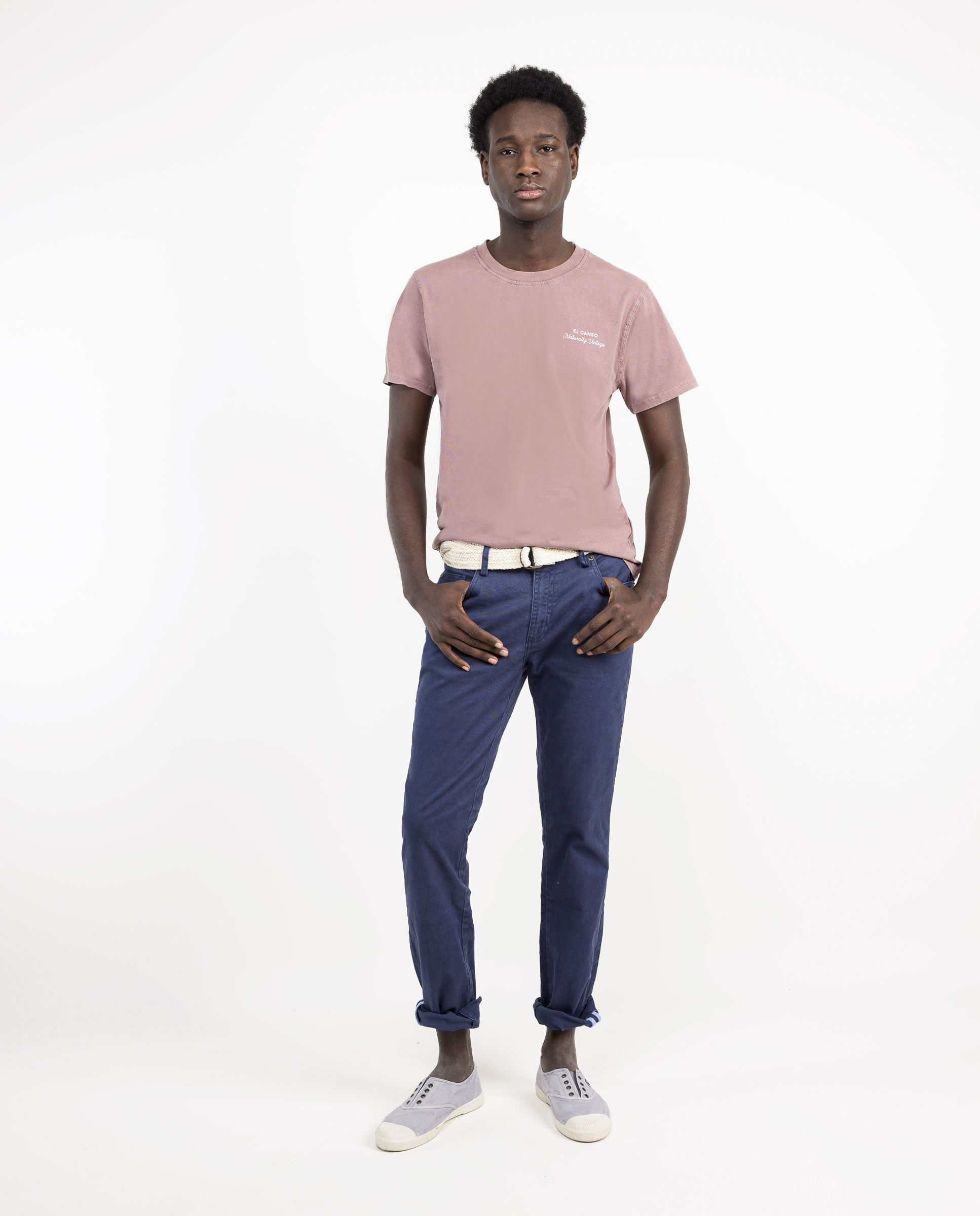 Pantalón 5 Bolsillos Marino