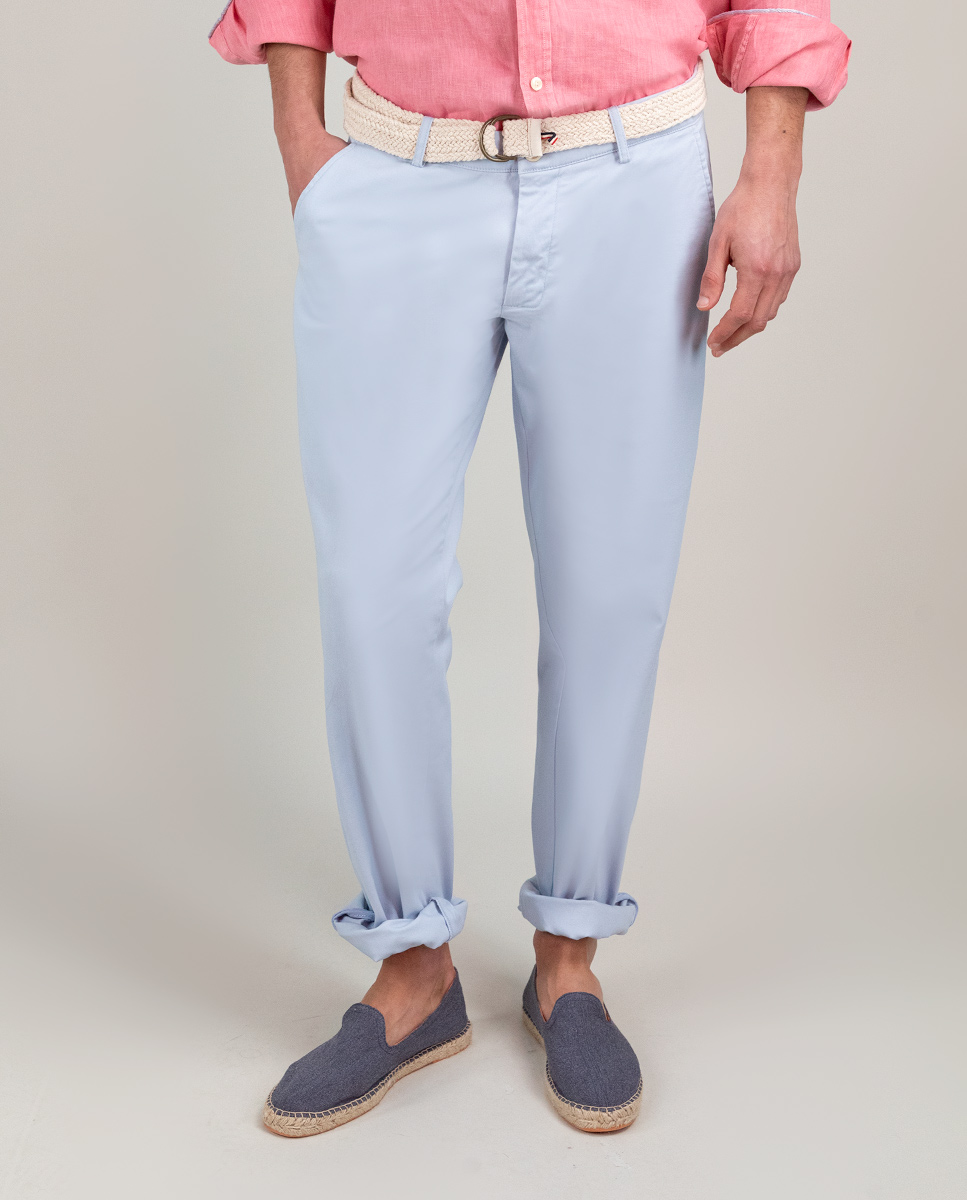 Light Blue Summer Chinos