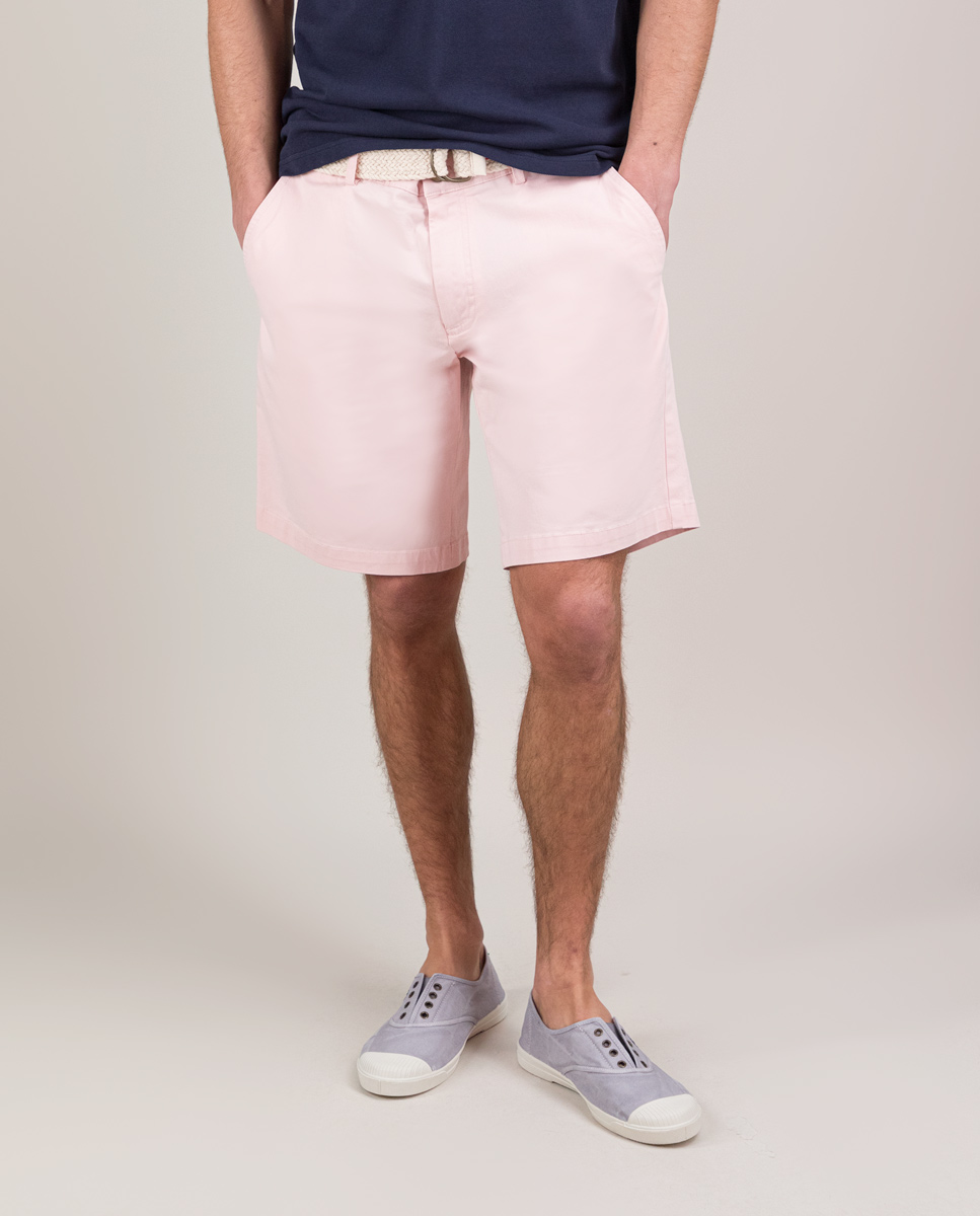 Basic Pink Bermuda Shorts