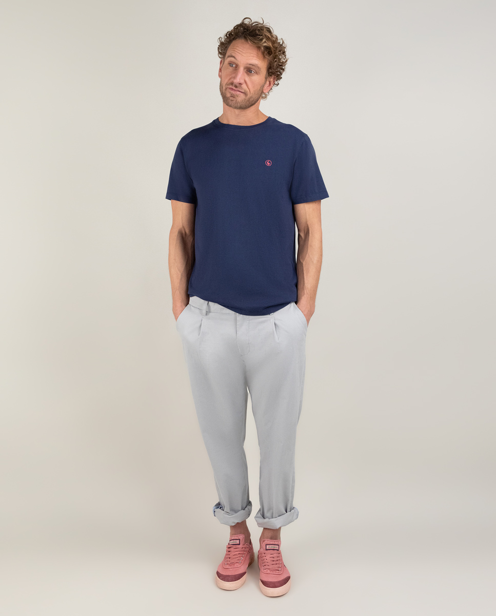 Darted Grey Chinos