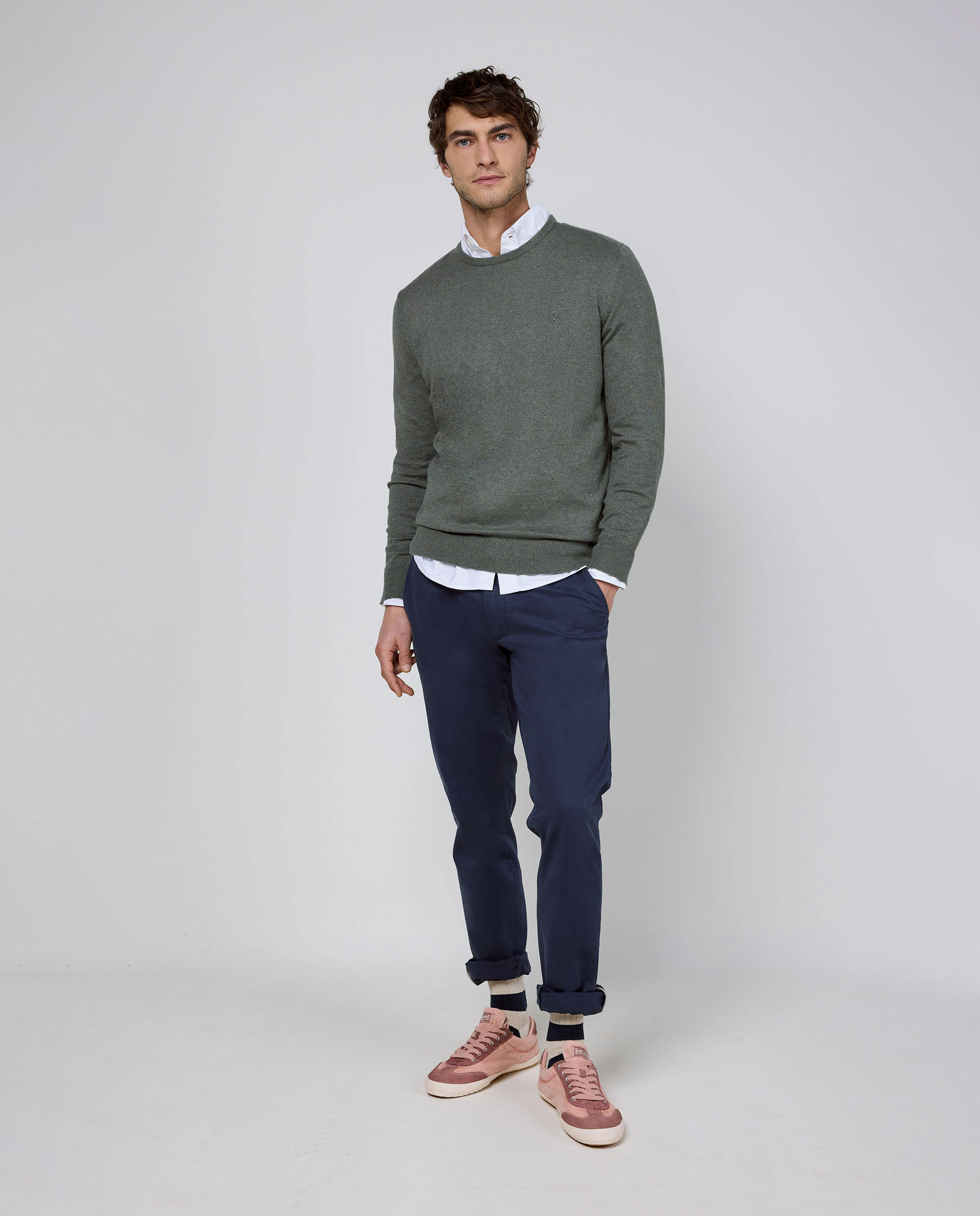 Pantalón Chino Básico Marino