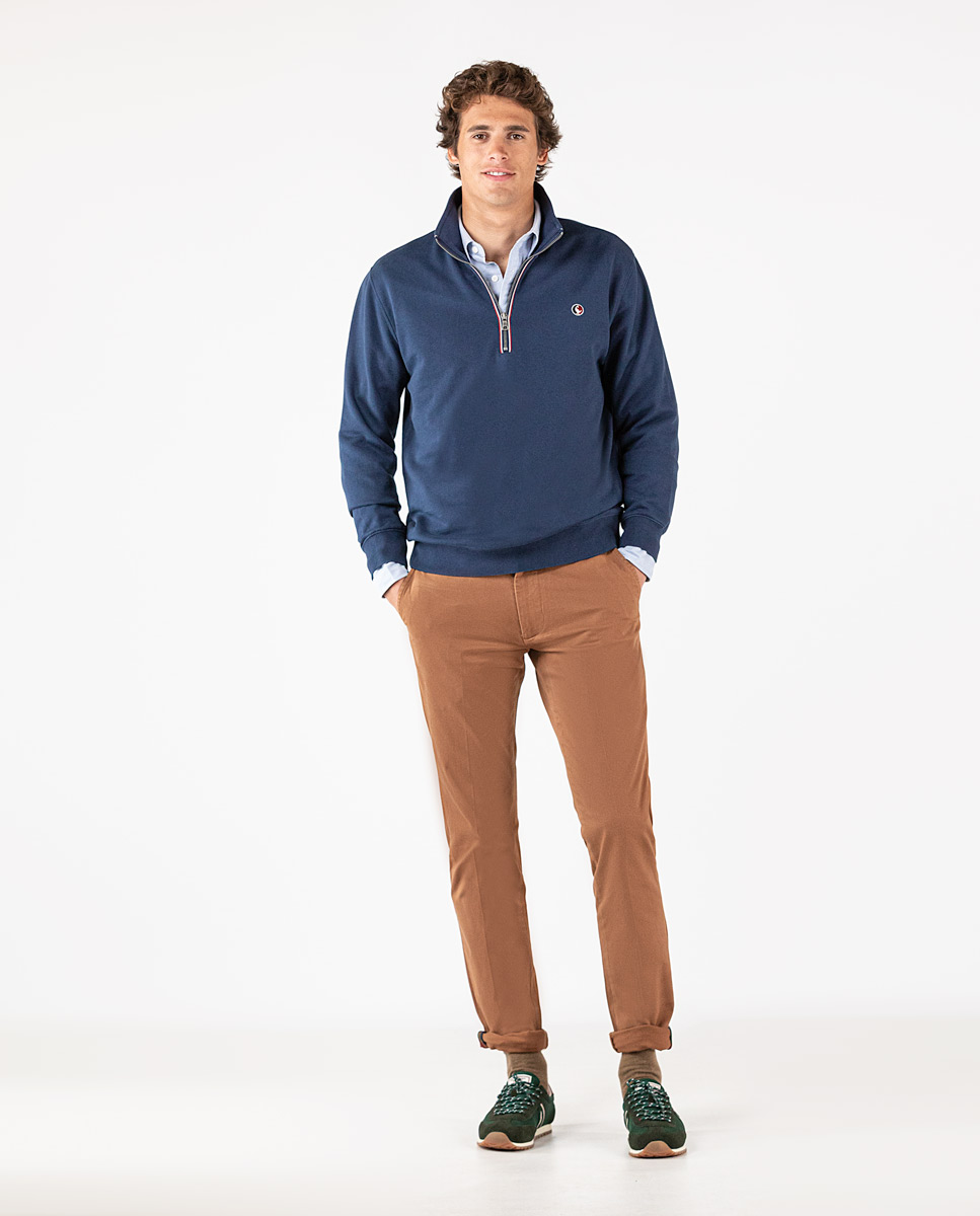 Basic Russet Chinos