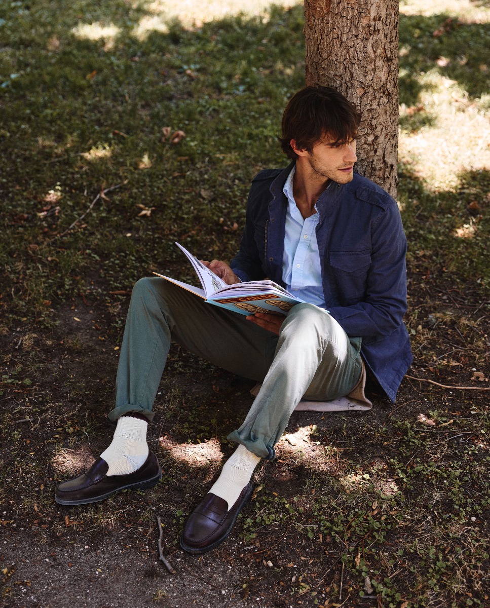 Pantalón Chino Verde Slim Fit