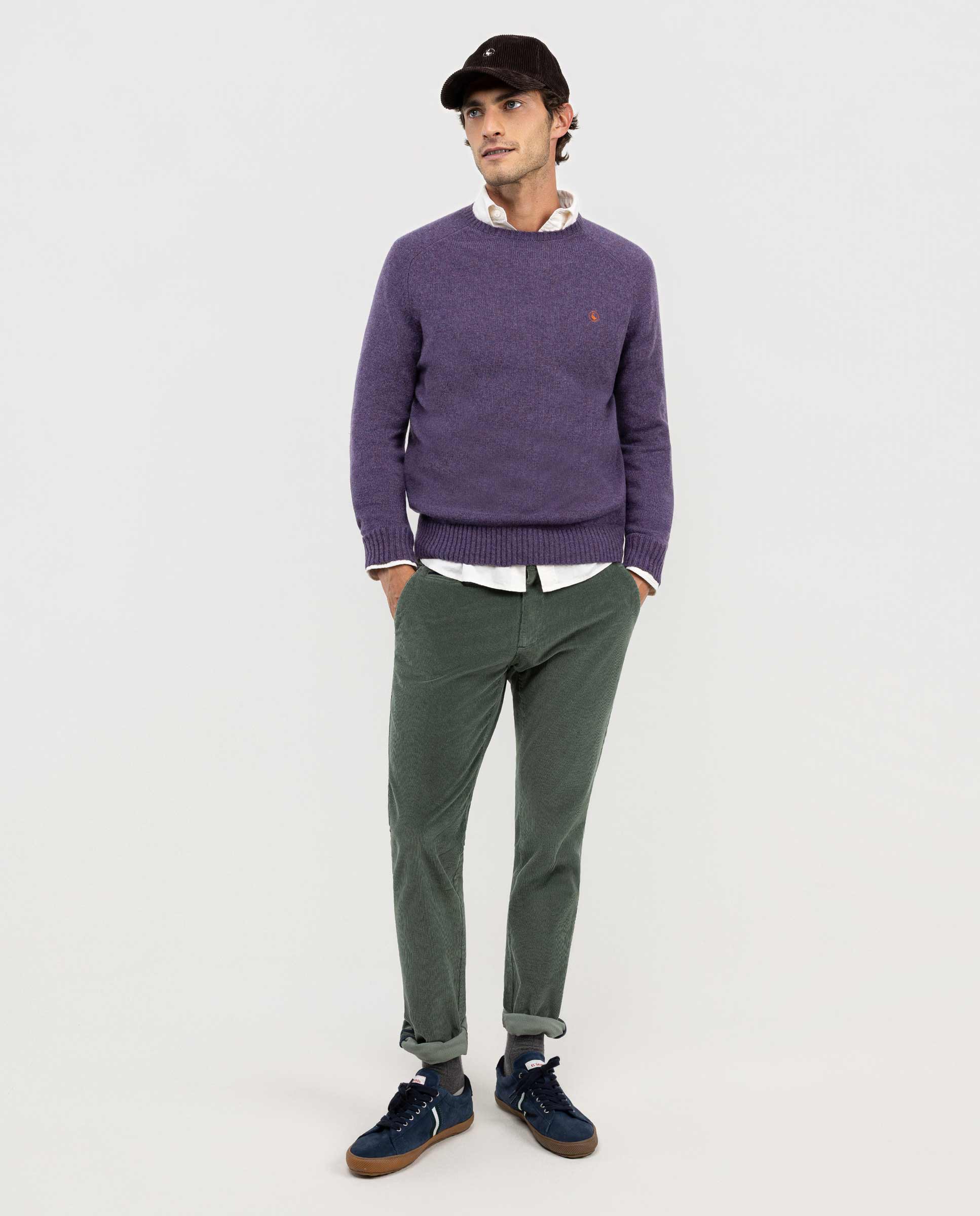 Pantalón Chino Pana Verde Slim Fit