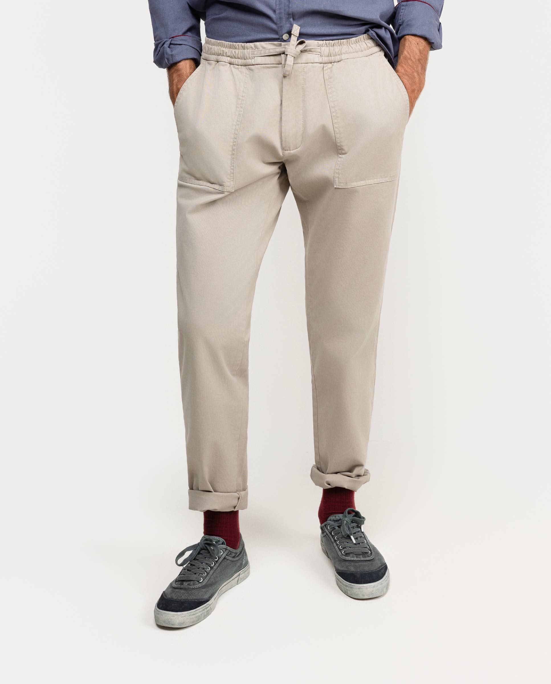 Taupe Carpenter Trousers