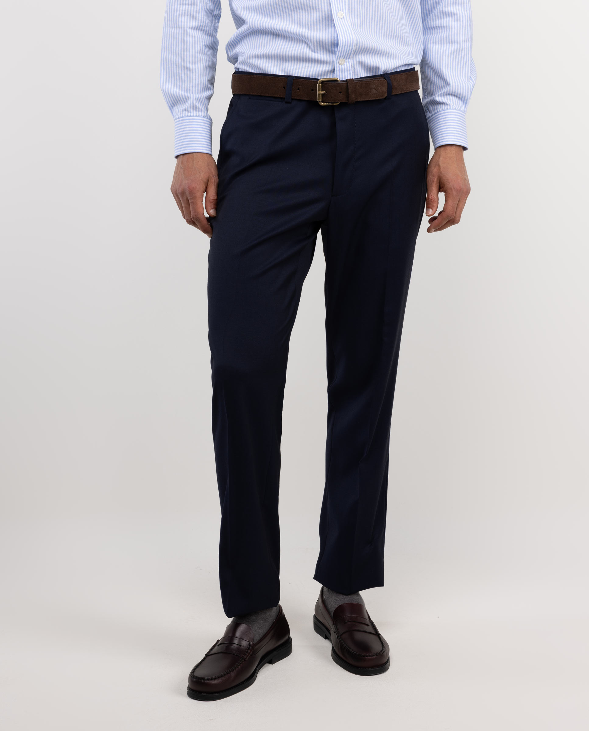 Pantalón Coordinado Liso Lavable Marino