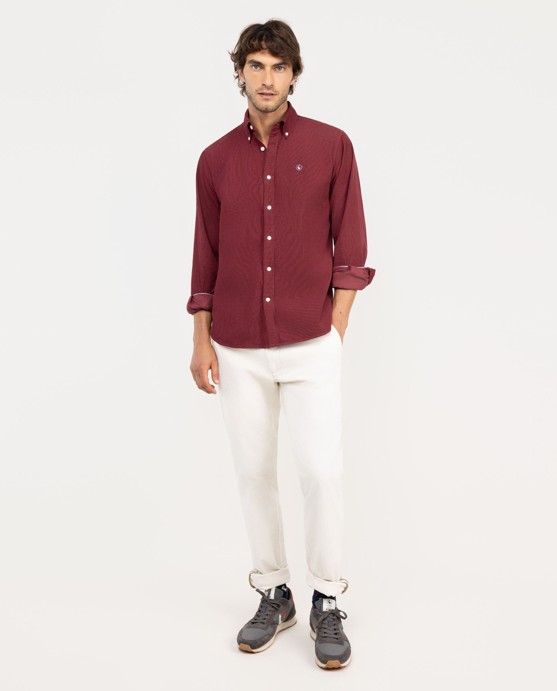 Pantalón Chino Pana Crudo Slim Fit