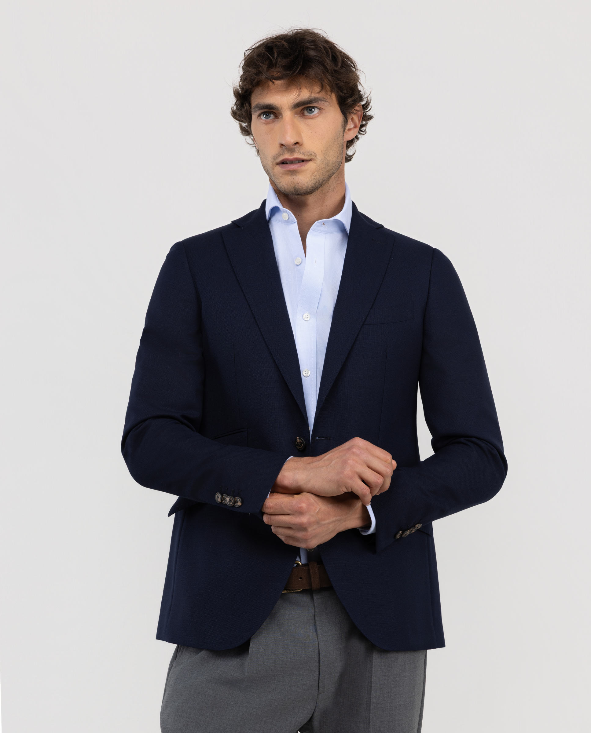 Americana Coordinada Estructura Marino Lavable 