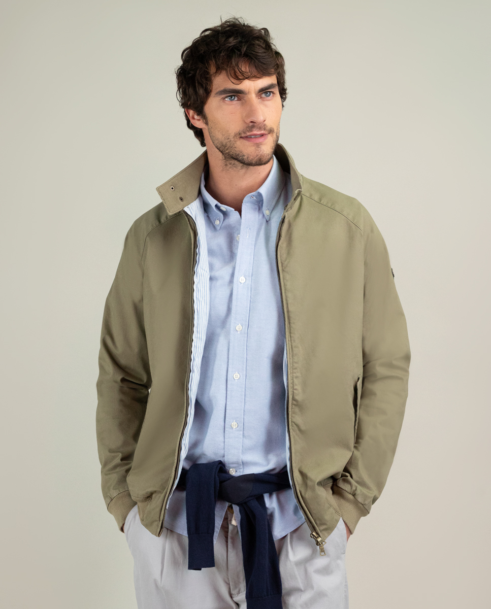 Jaqueta Harrintong Khaki