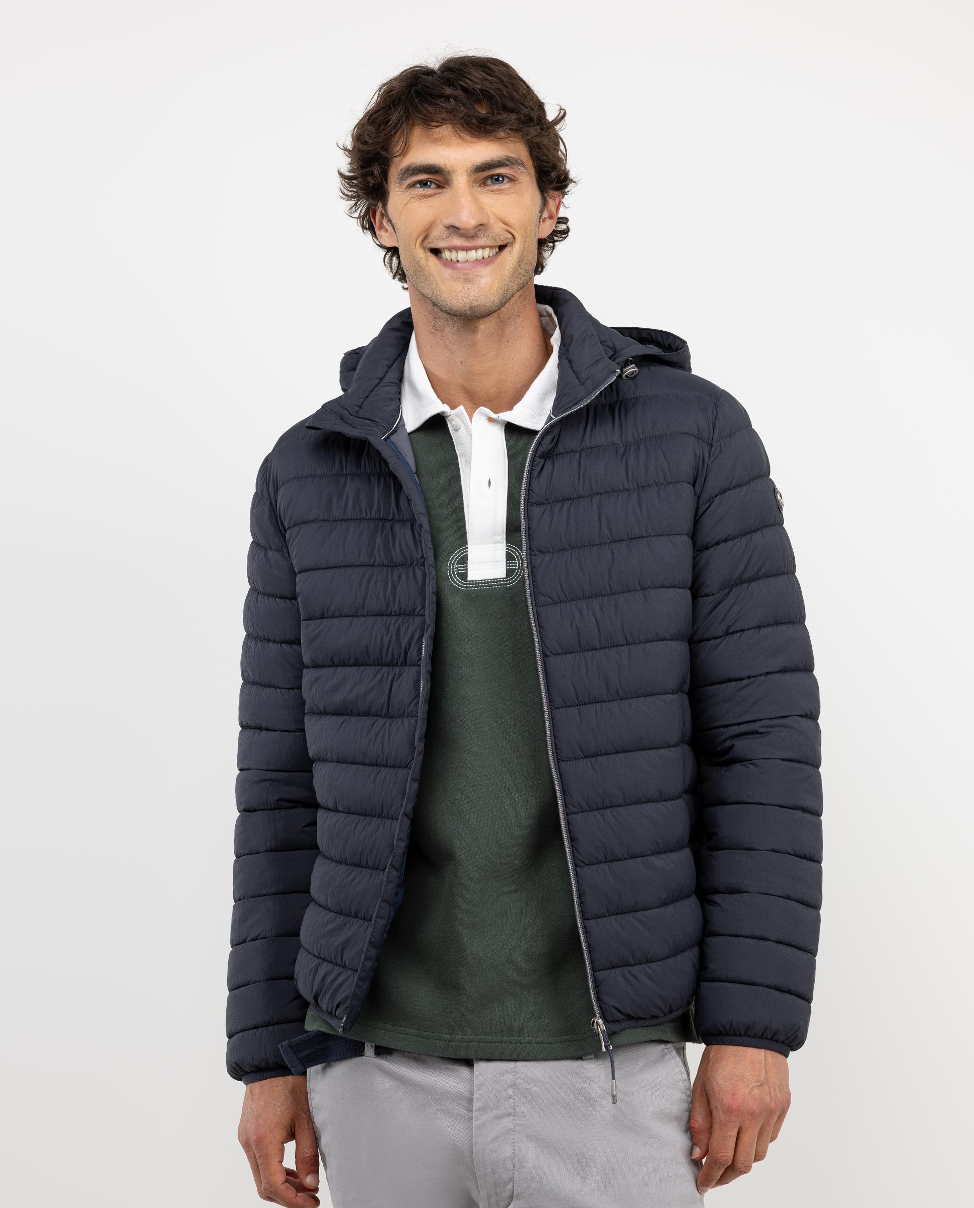 Basic Quilted Grey Jacket