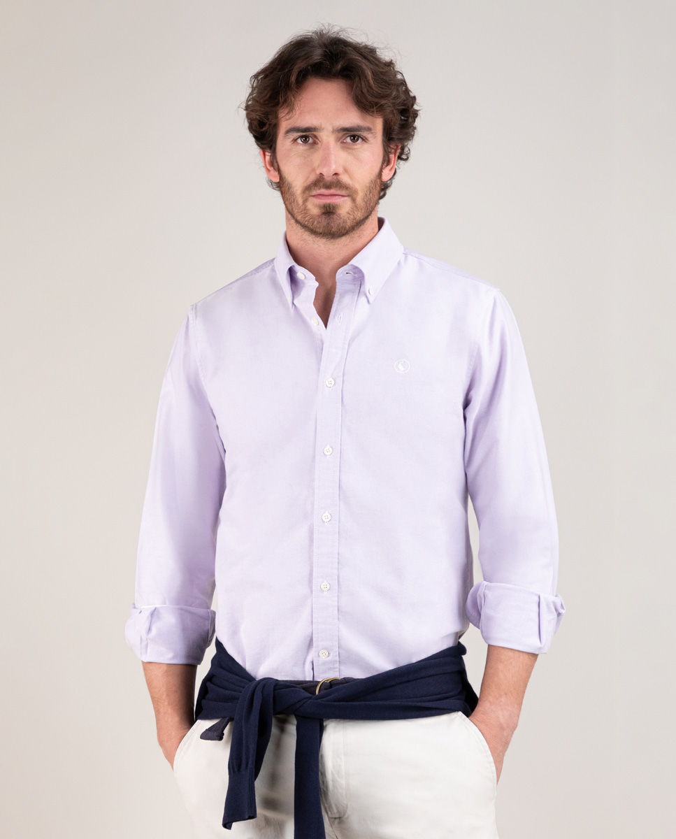 Camisa Oxford Lisa Morado