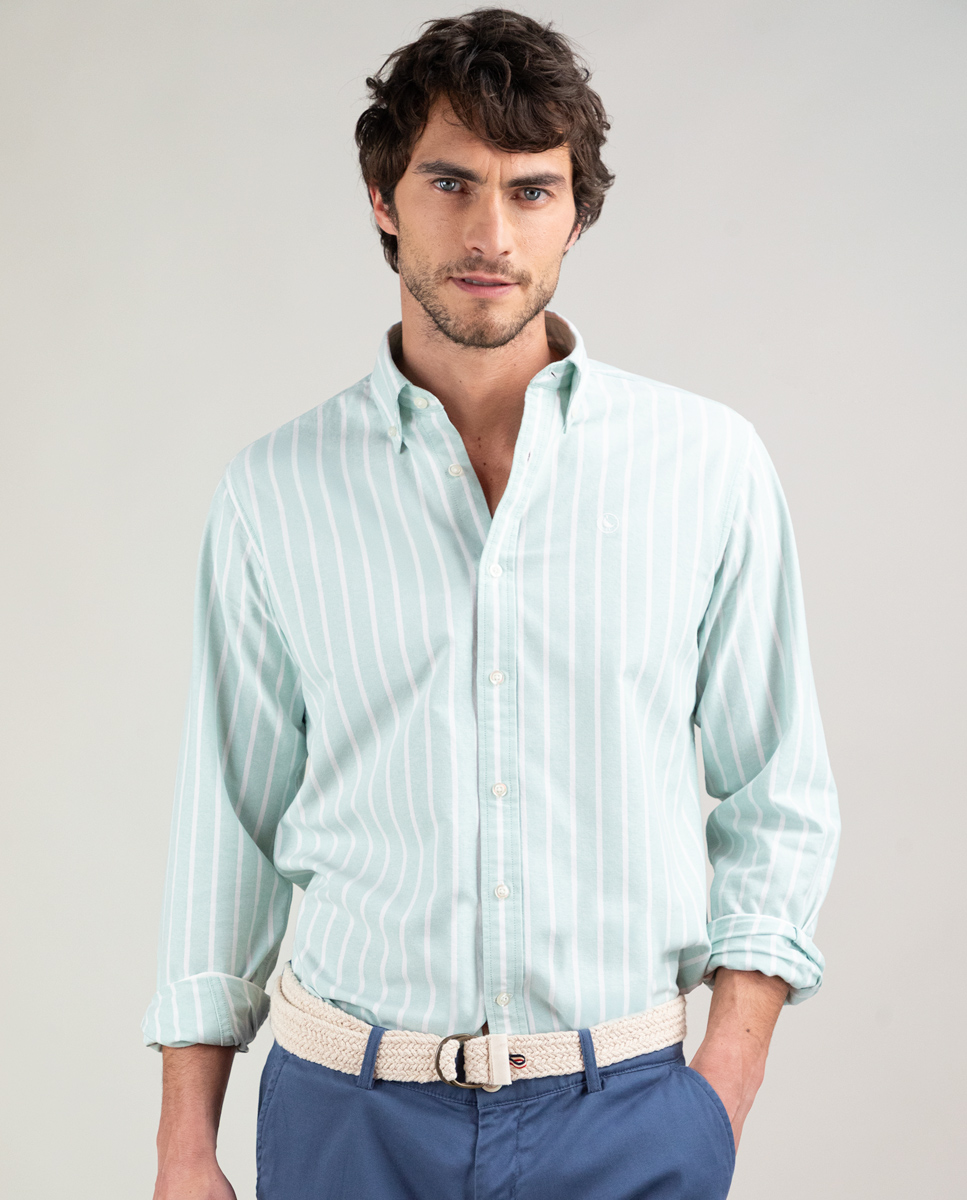 Camisa Oxford Butcher Verde