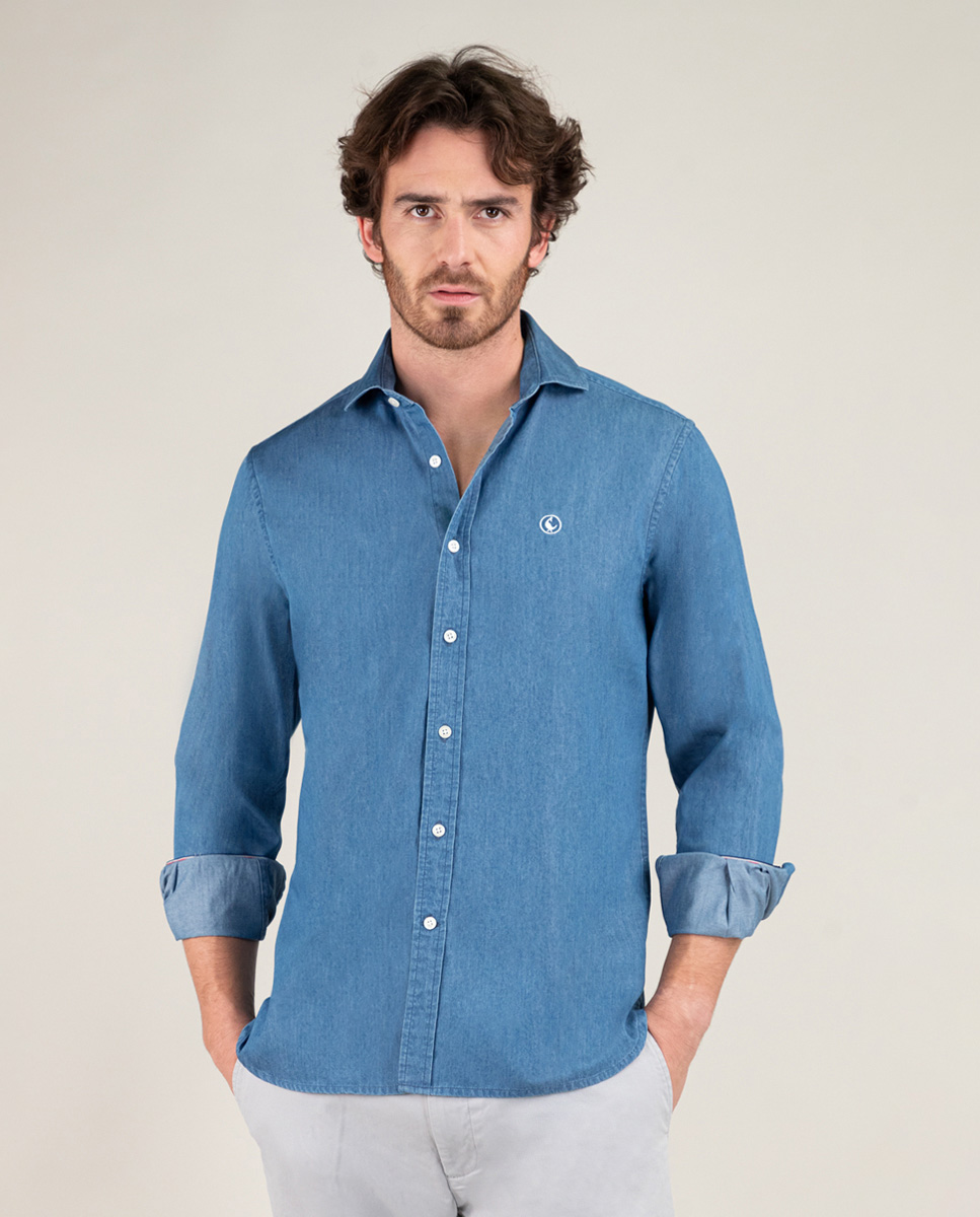 Camisa Denim Doble Tintura