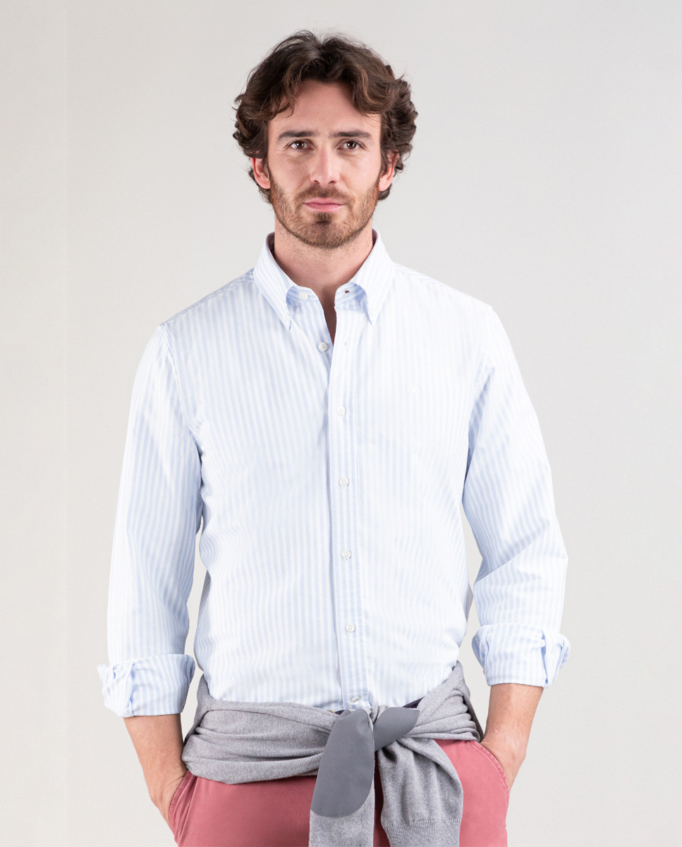 Camisa Kodak Celeste Great Oxford