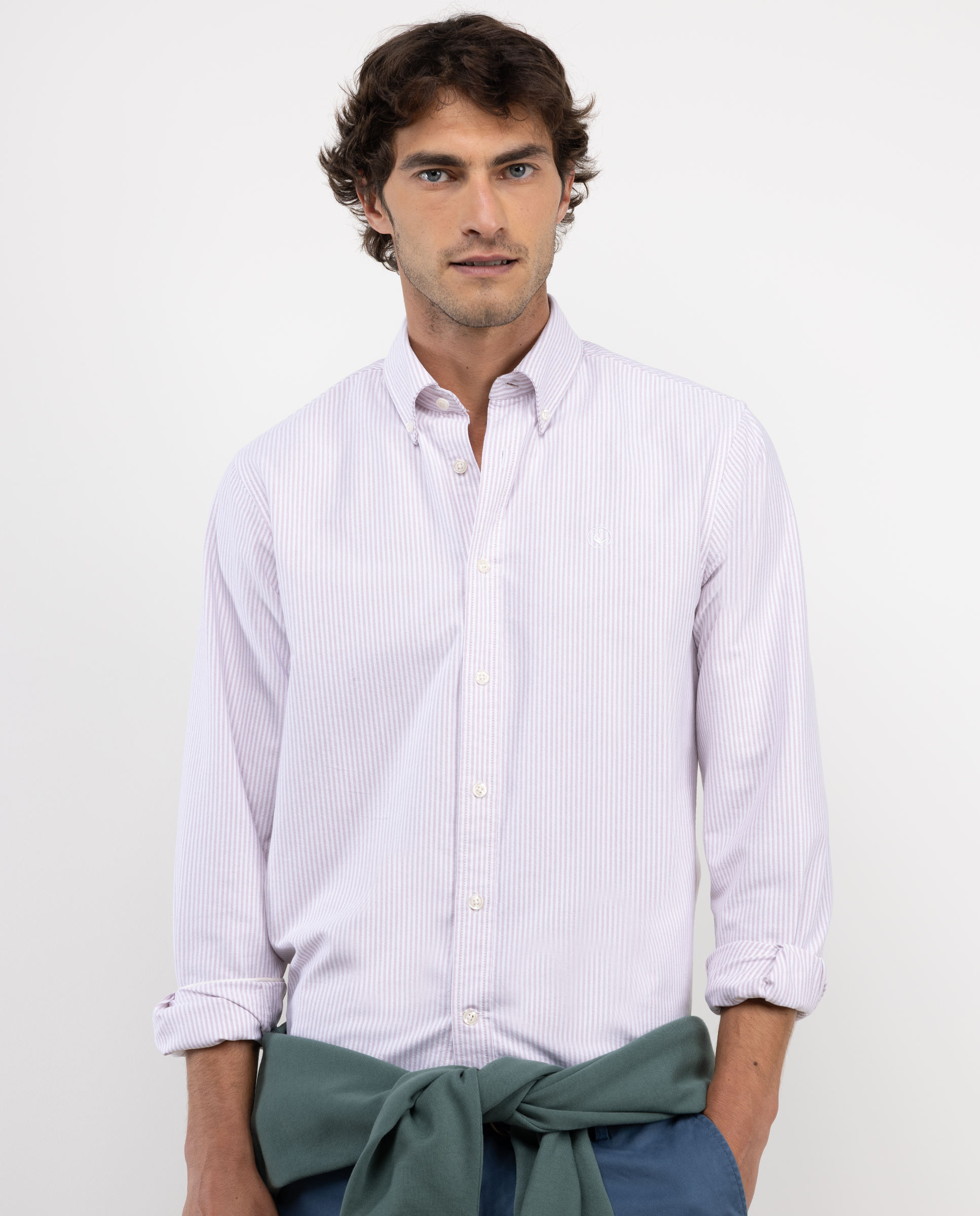 Camisa Oxford Yale Rosa