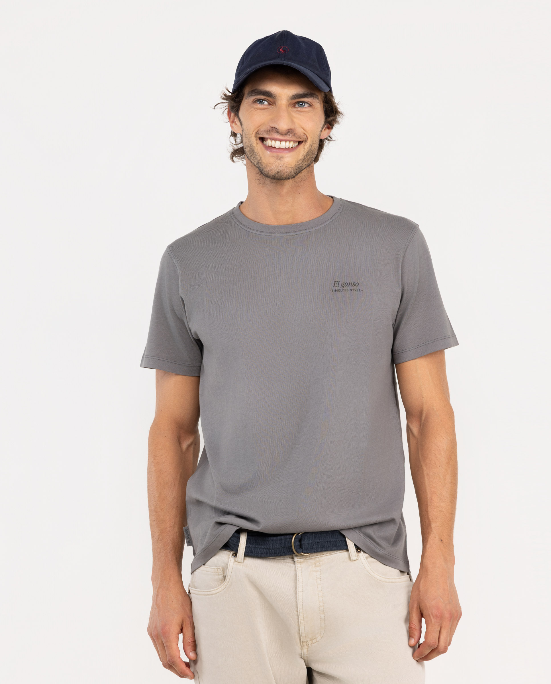 Camiseta Timeless Gris Antracita