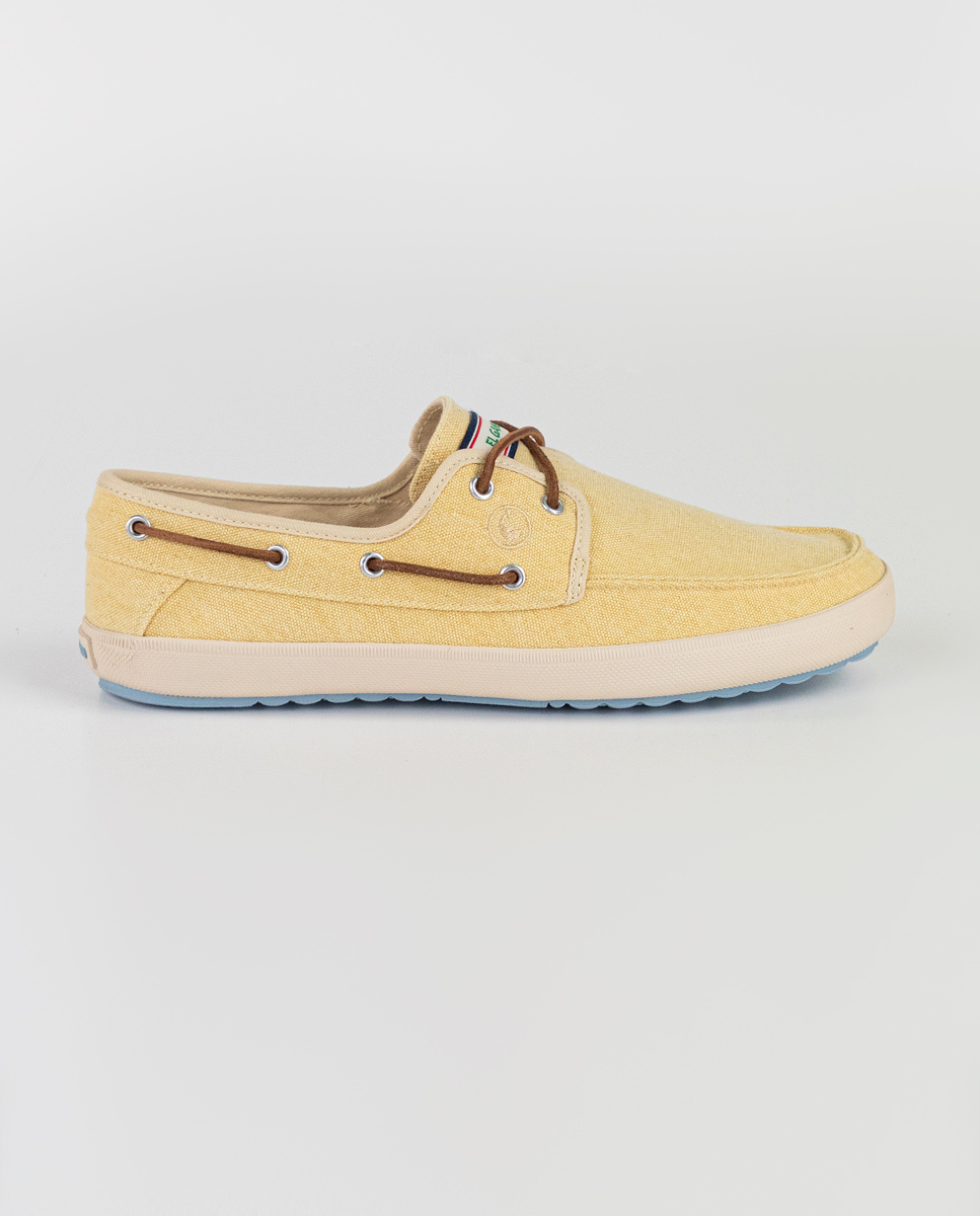 Naútico Sneaker Canvas Amarillo