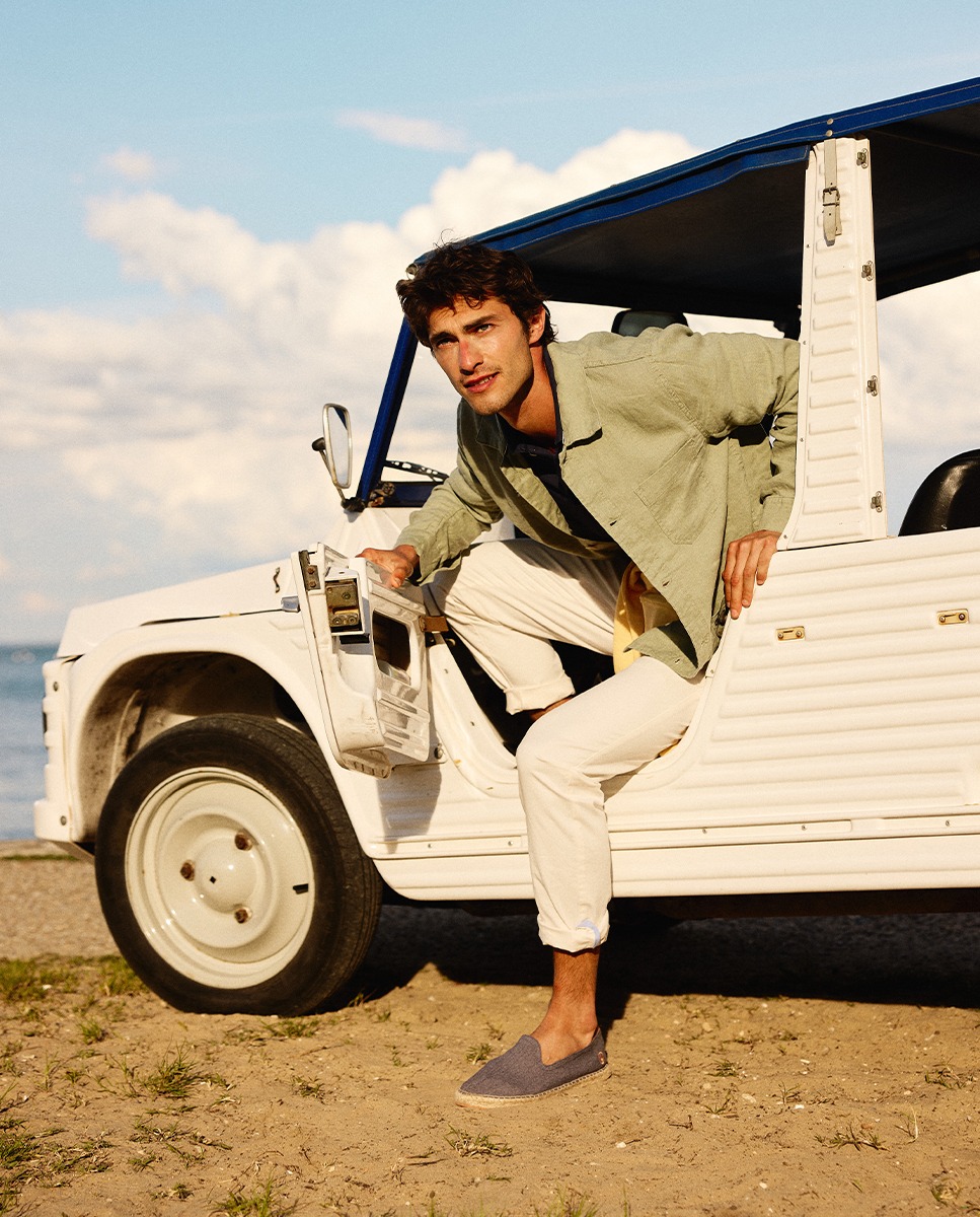 Espargata Liso Marinho