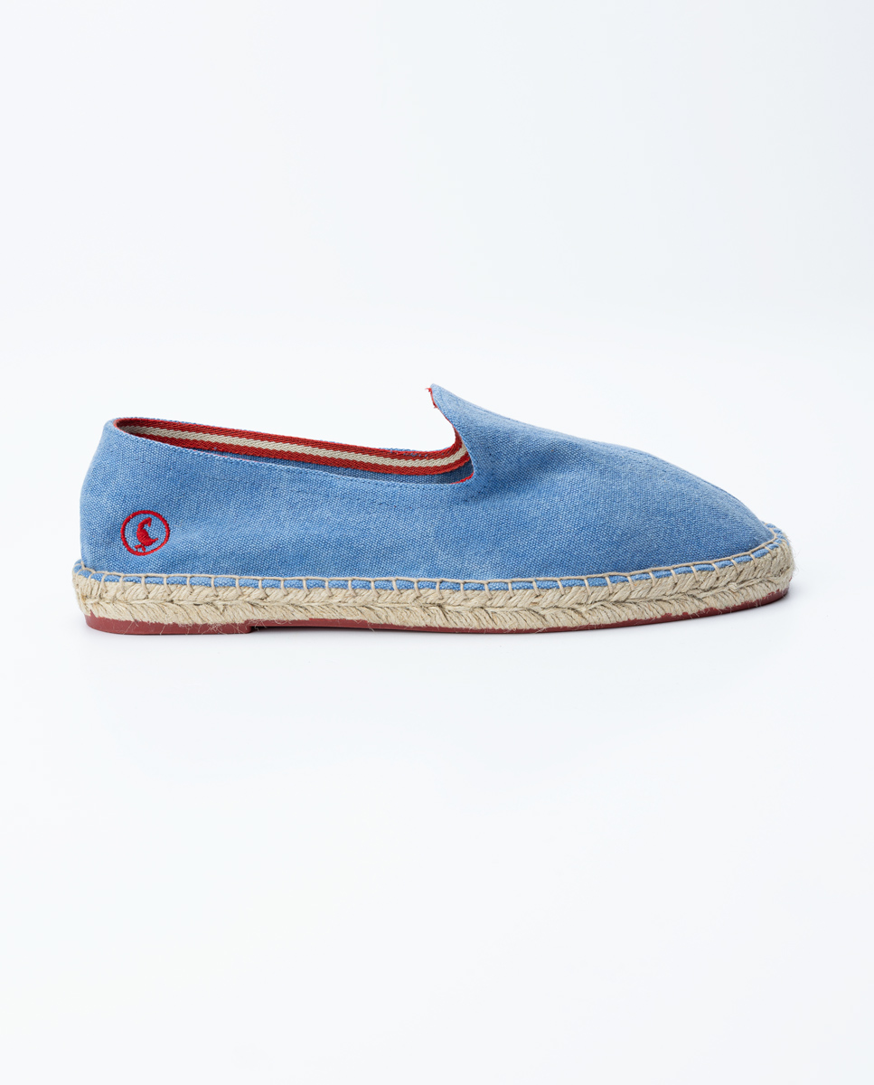 Espadrille índigo simples