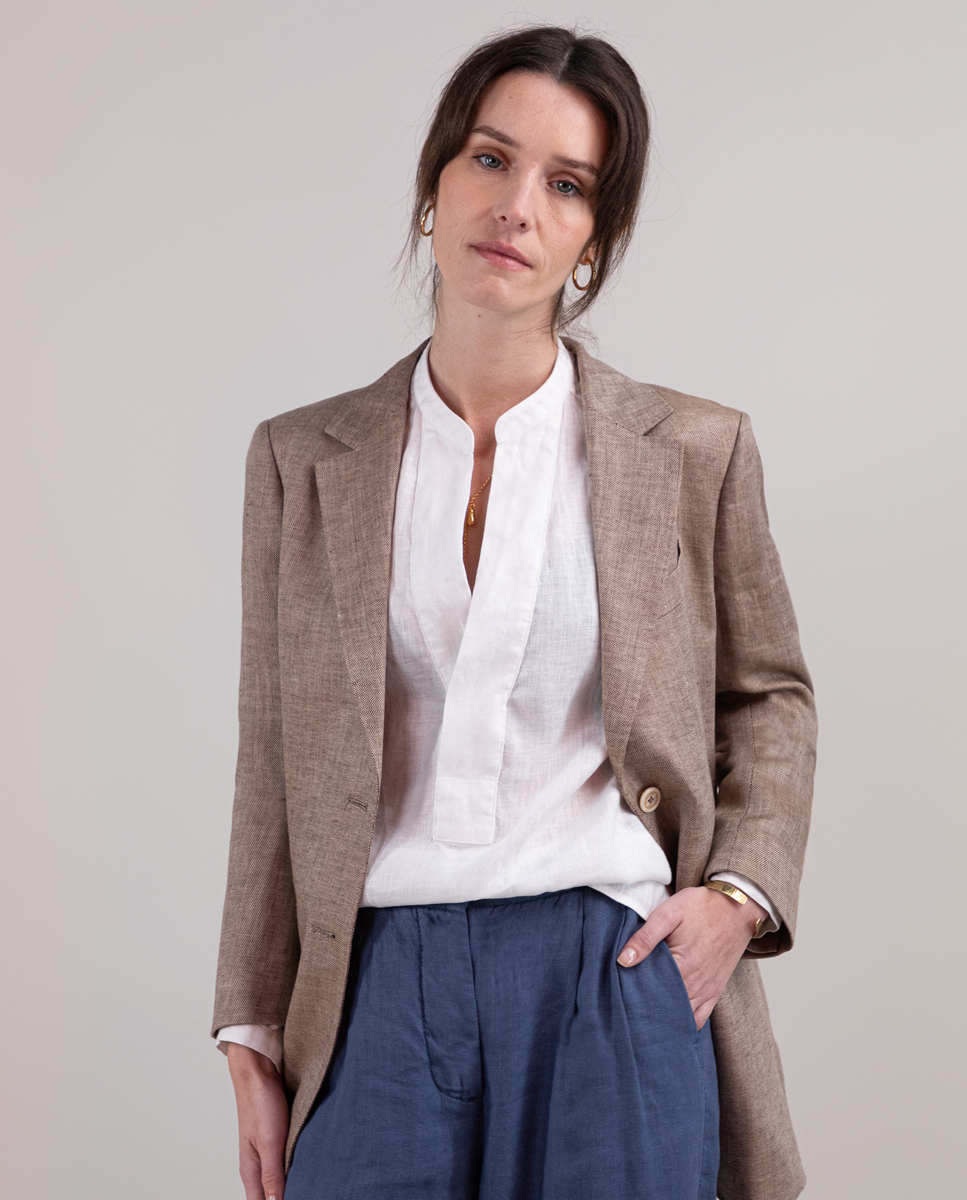 Americana Lino Beige