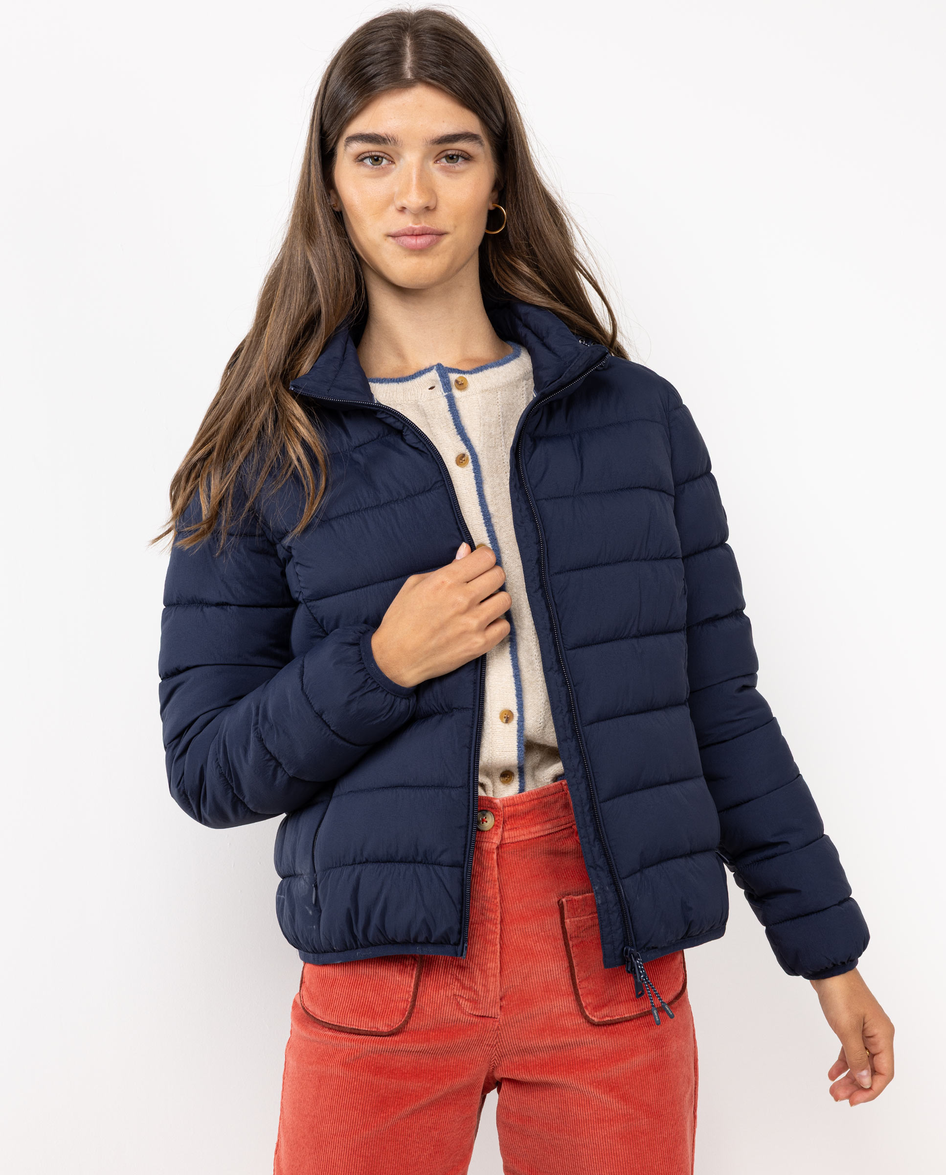 Chaqueta Acolchada Marino