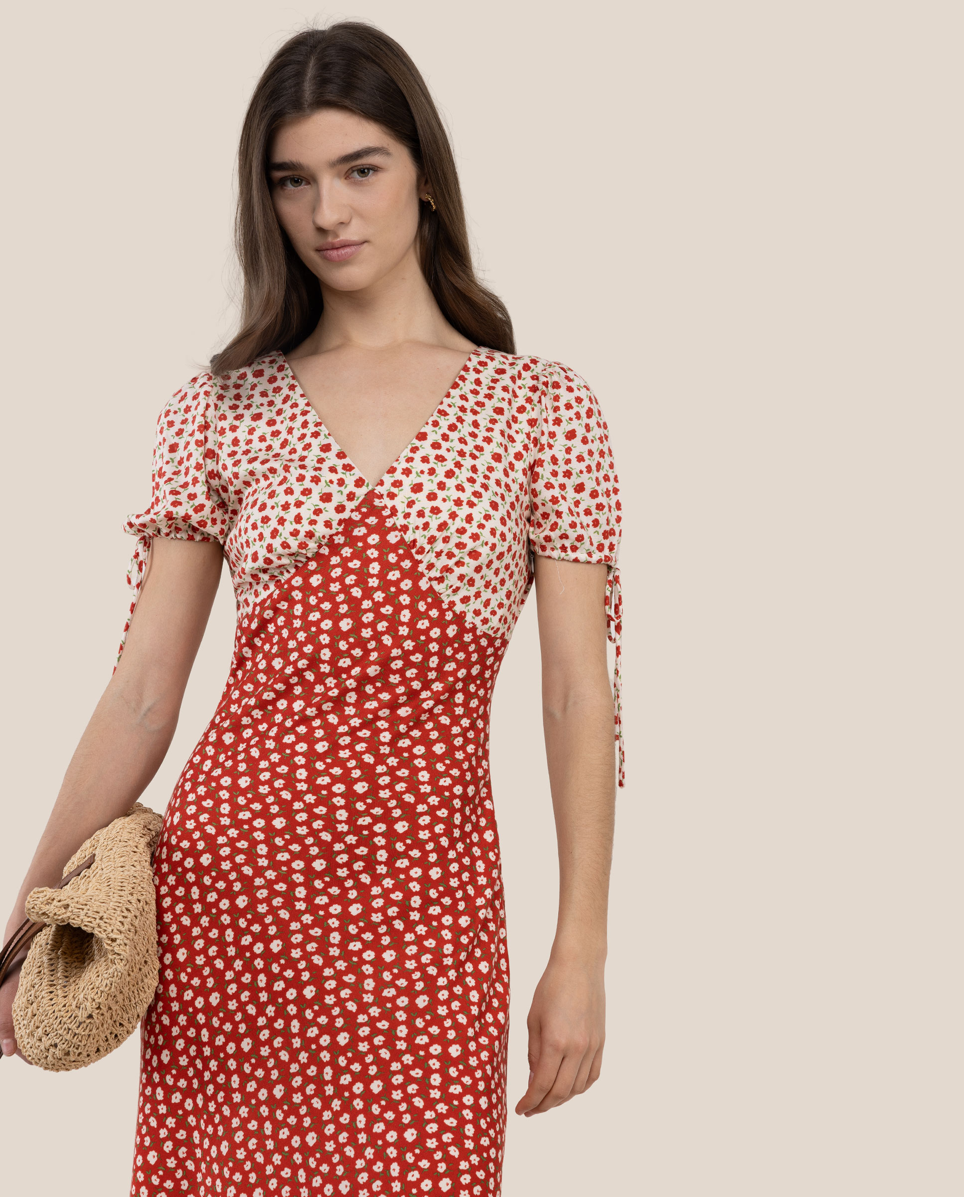 Sophie Long Floral Dress