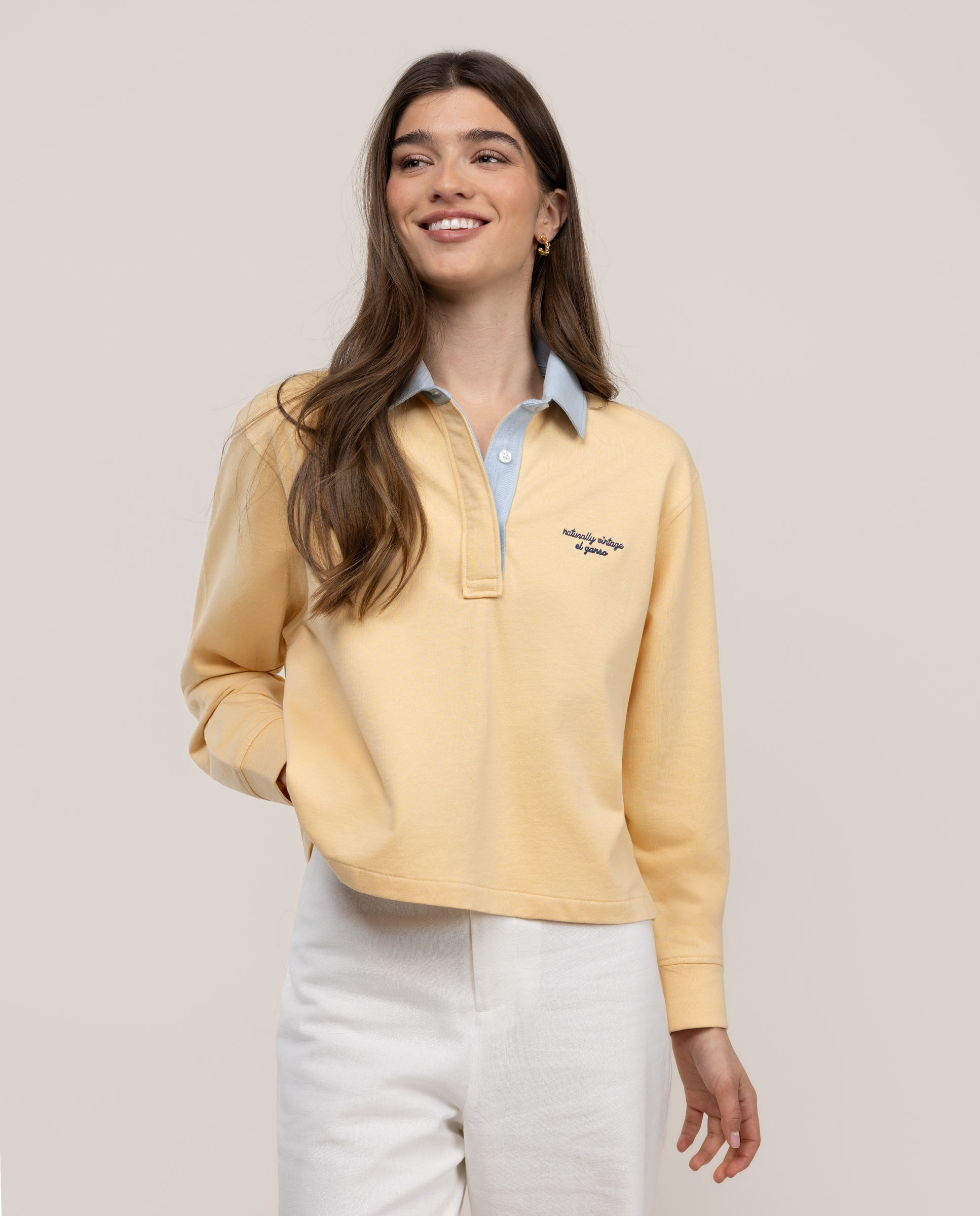 Abby Polo Neck Sweatshirt