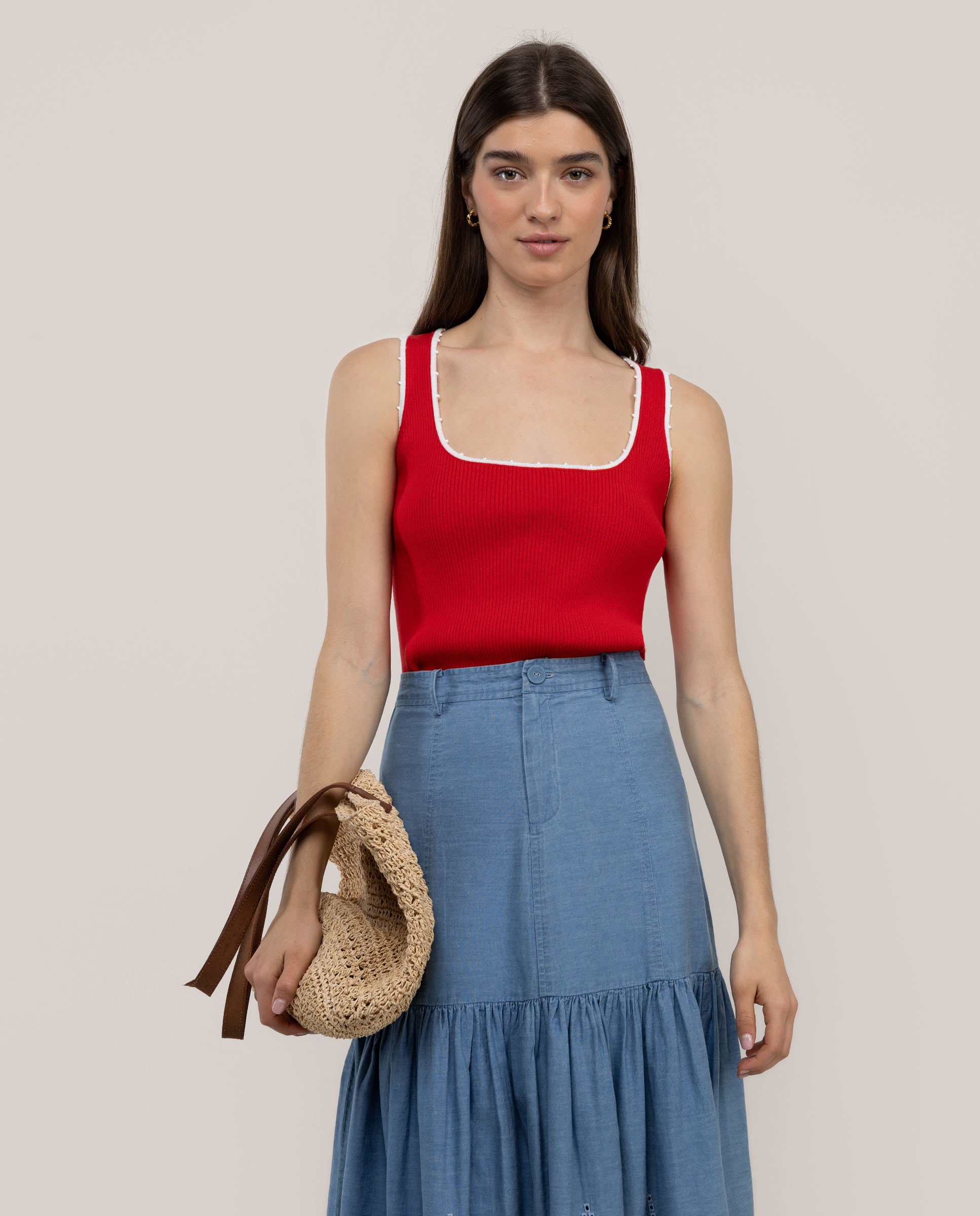 Top Blair Rojo