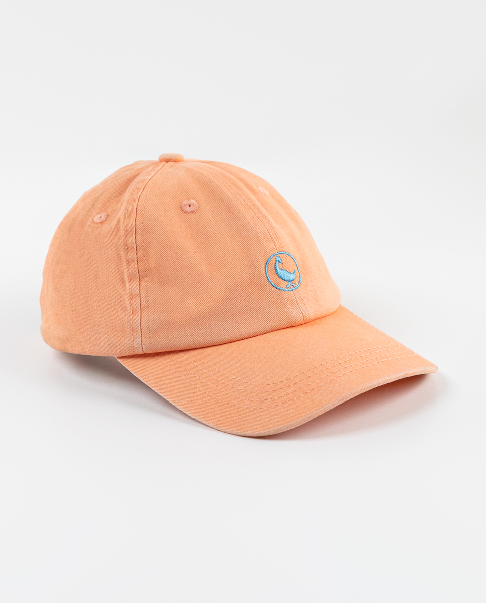 Washed Orange Twill Hat
