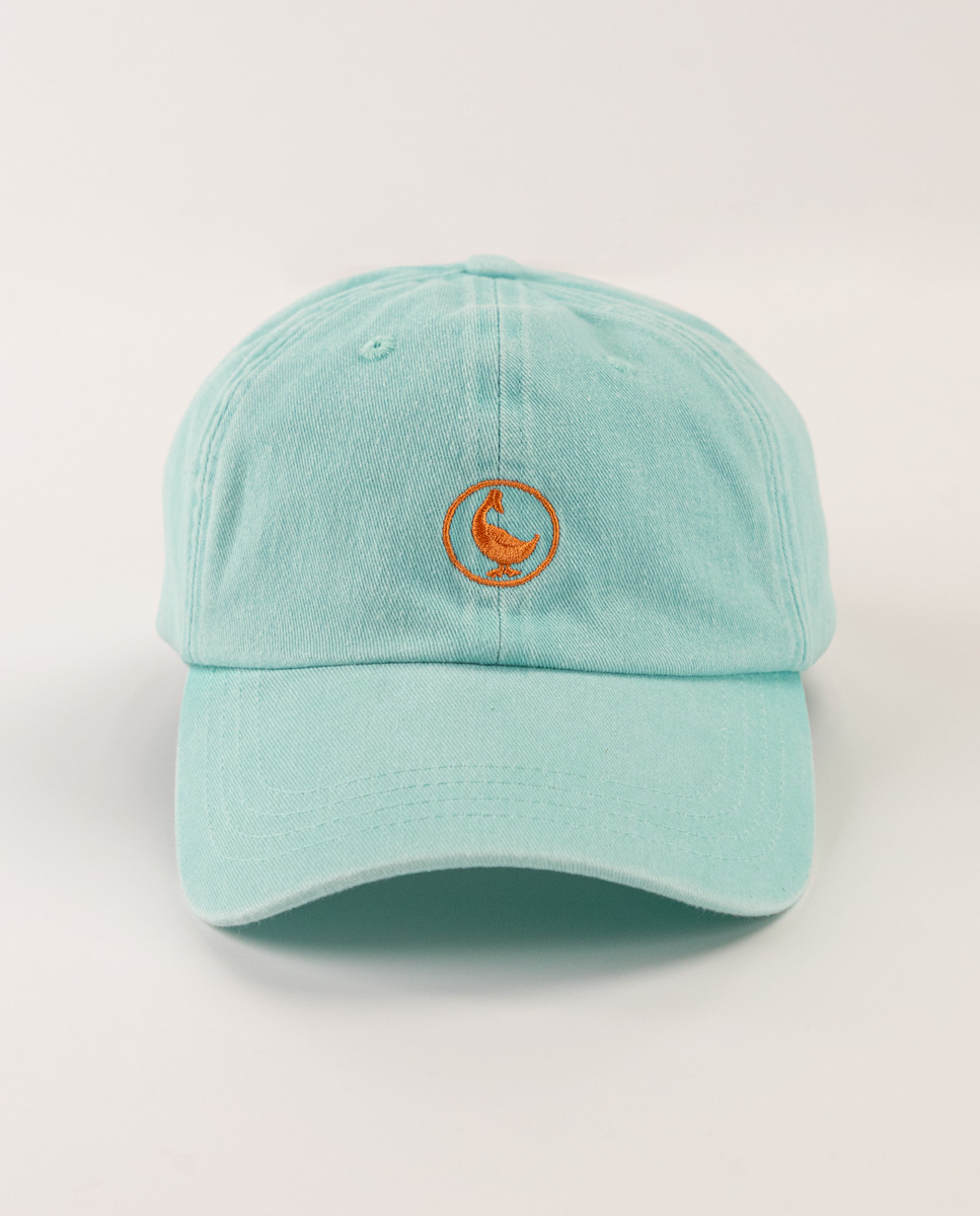 Boné de algodão lavado verde