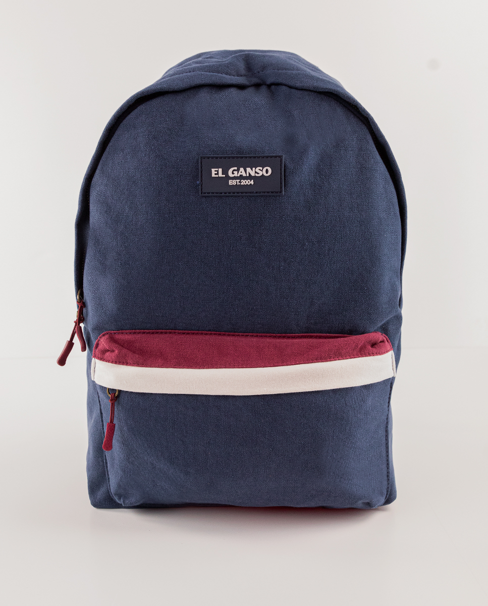 Mochila Washed Canvas Marinho
