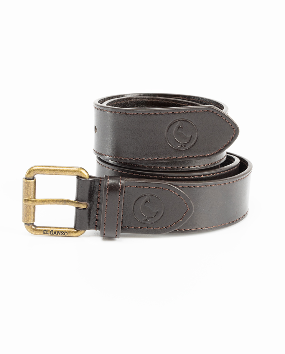 Cinturón Piel Marrón