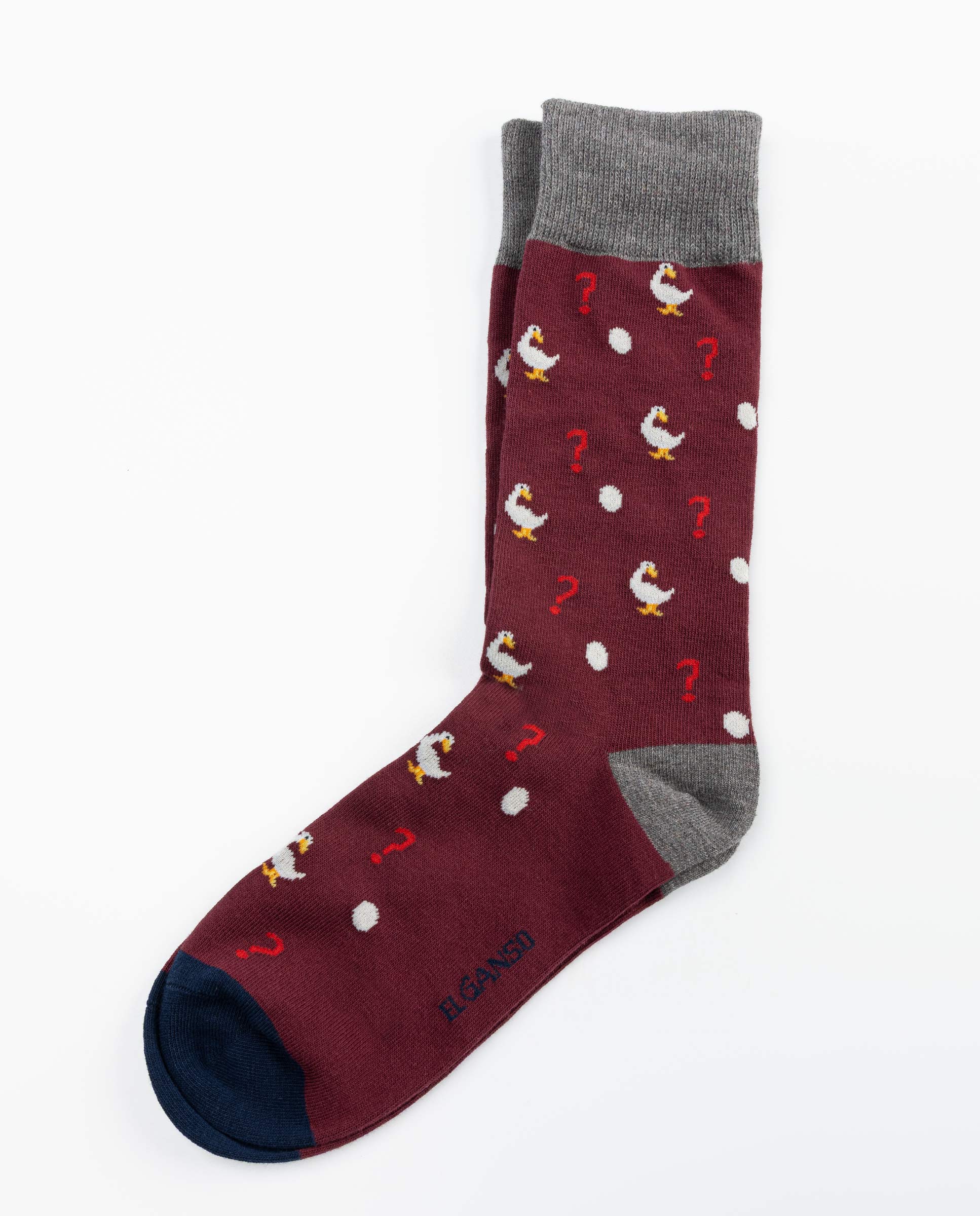 Fig Cotton Socks W Geese