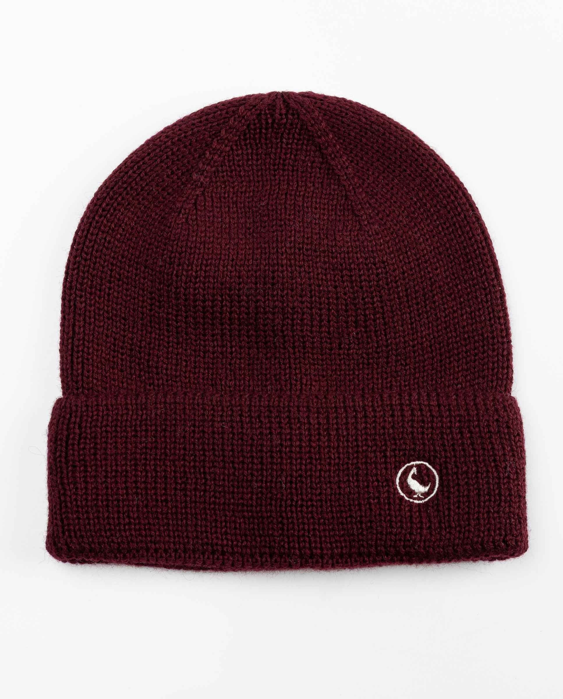 Maroon Wool Hat