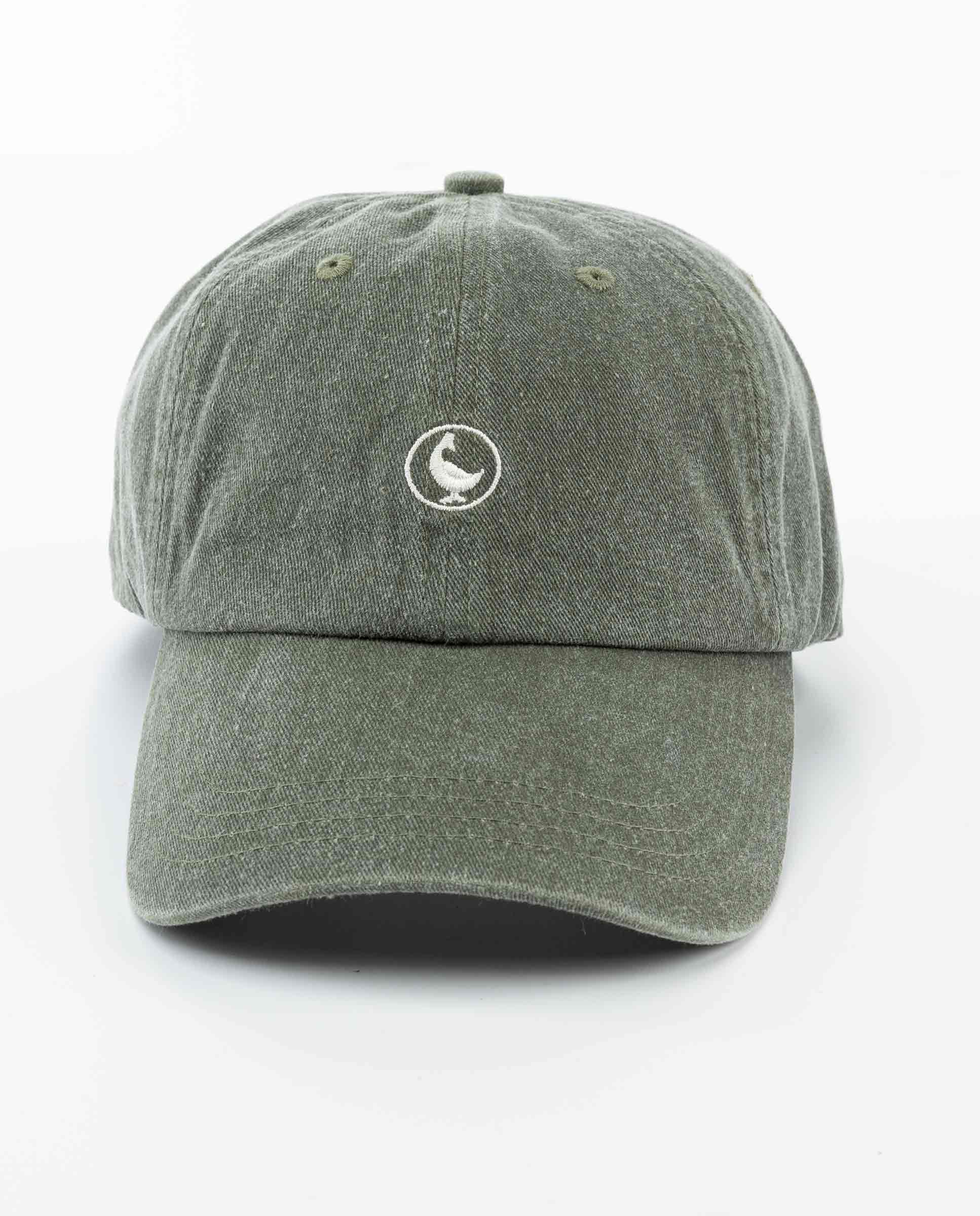 Gorra Algodón Lavado Kaki