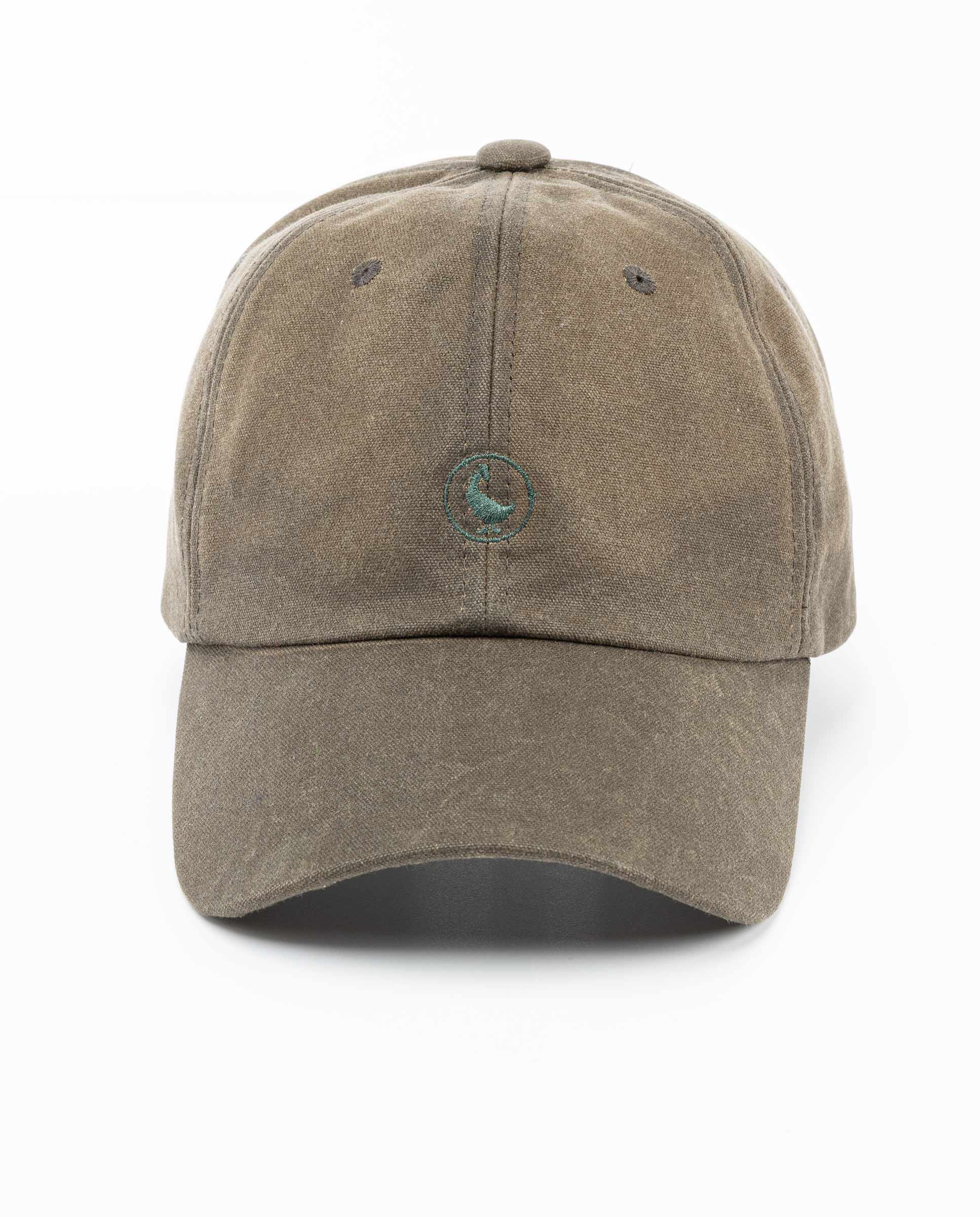 Gorra Algodón Encerado Marrón Testa