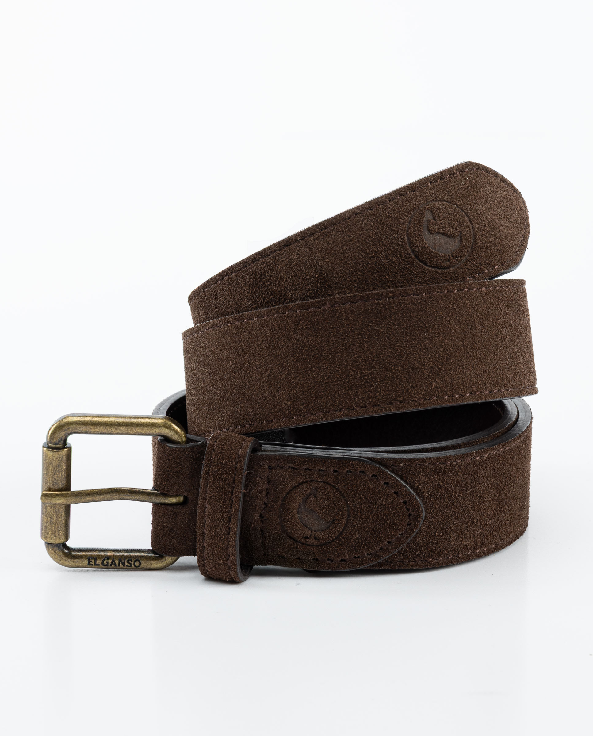 Brown Split Leather Belt