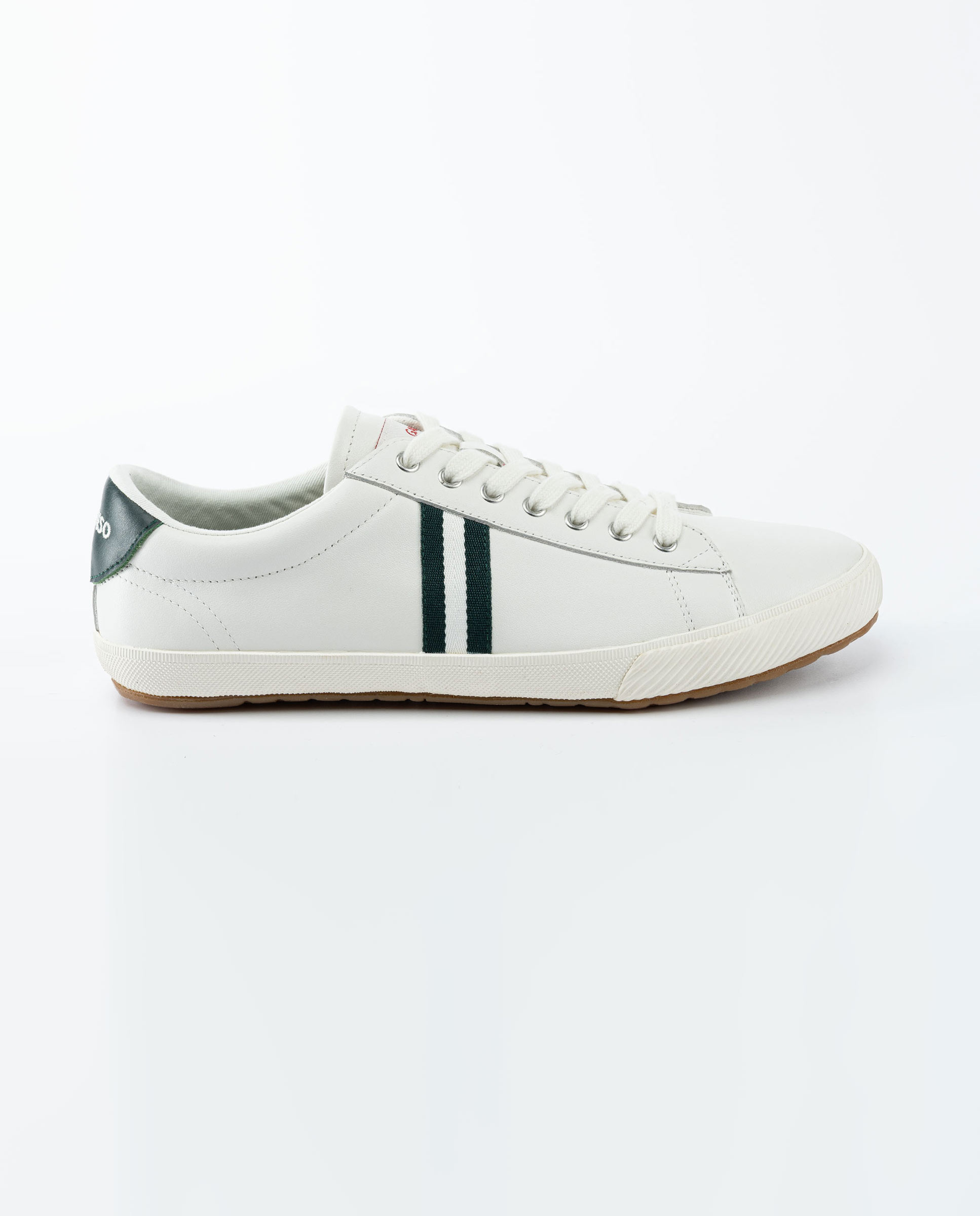 Cano baixo de couro cru